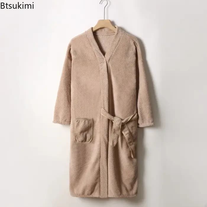 Peignoir en éponge, vêtements de nuit
