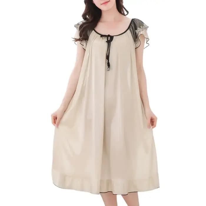 Robe pyjama en Satin pour femmes