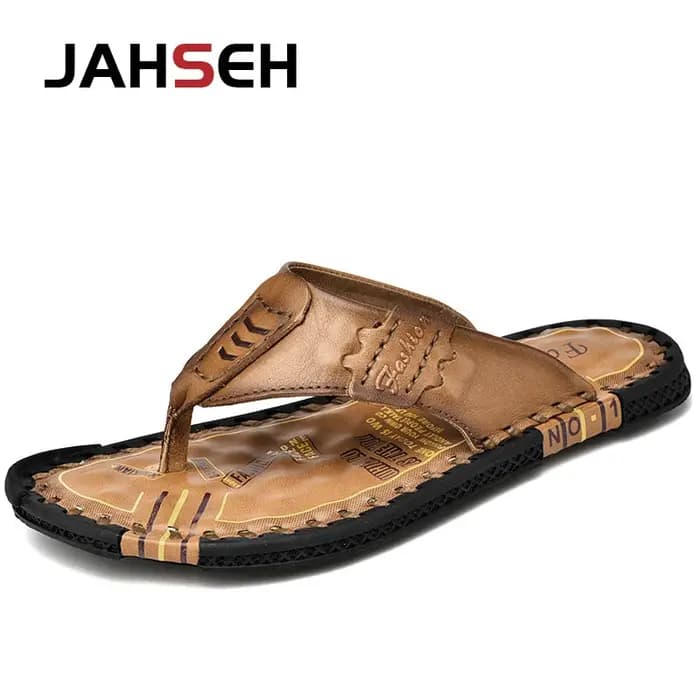 Pantoufles de marque faites à la main pour hommes