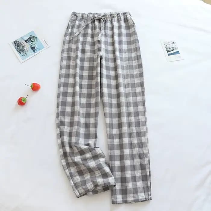 Pantalon de pyjama en gaze de coton pour femmes