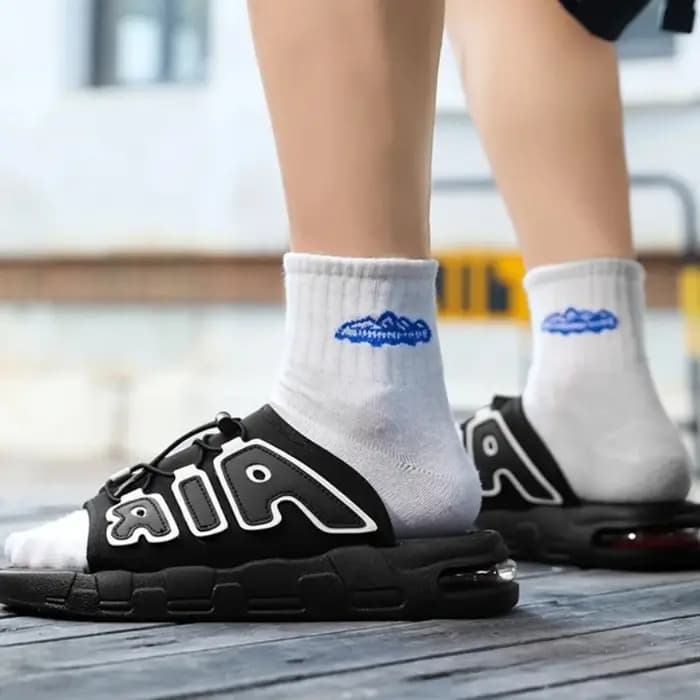 Claquettes de sport pour hommes avec coussin d'air