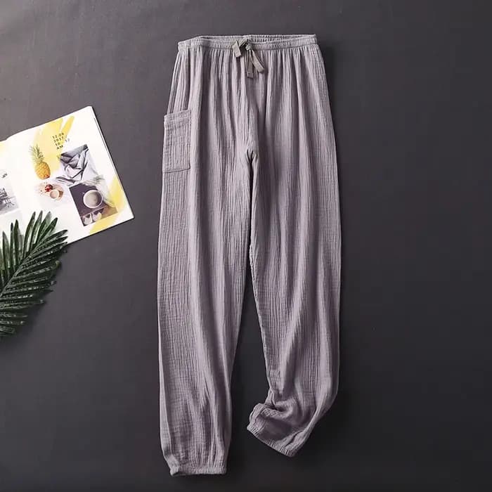 Pantalon de pyjama en pansement de coton pour femmes