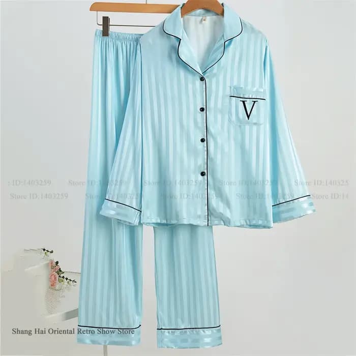 Nouvel ensemble pyjama 2 pièces printemps-automne