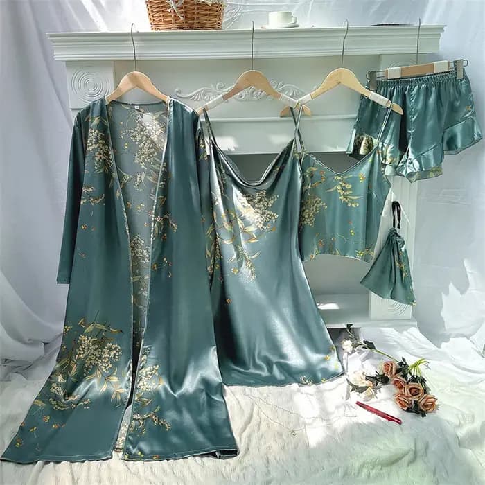 Pyjama imprimé floral élégant