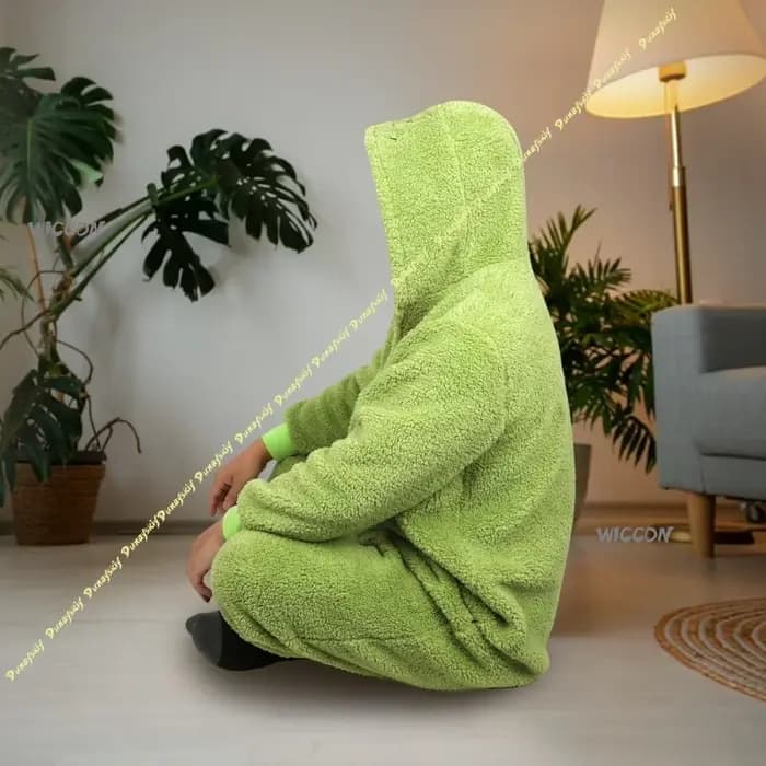 2026 Pyjama Combinaison Grinch pour Adulte, Tenue Décontractée et Confortable pour Fêtes de Famille, Cosplay et Usage Quotidien à la Maison