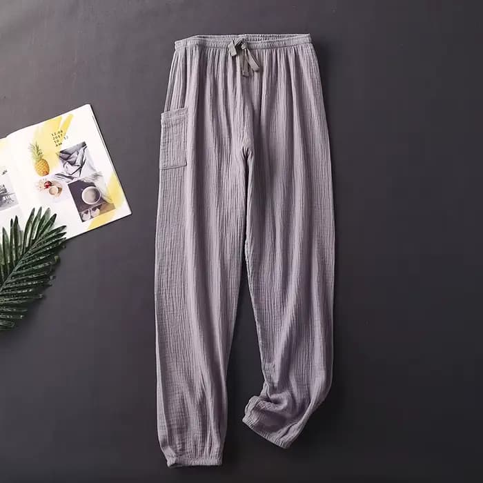 Pantalon de pyjama en pansement de coton pour femmes
