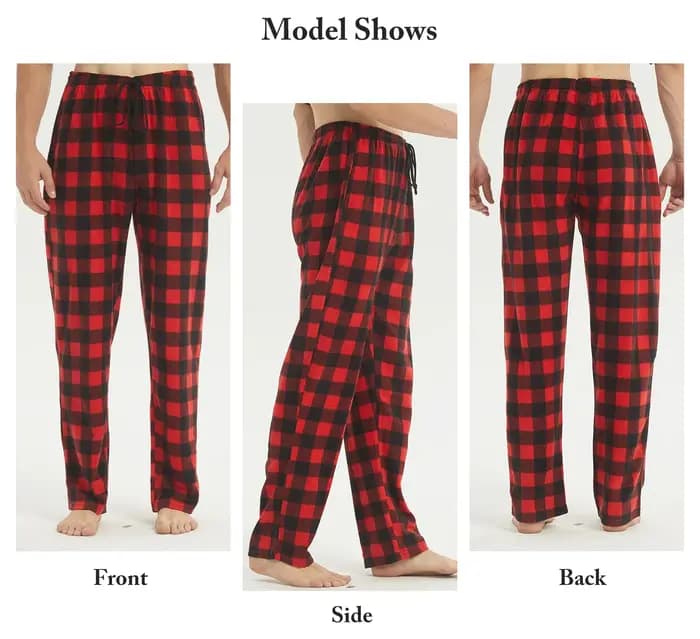 Pantalon de pyjama pour hommes avec poches