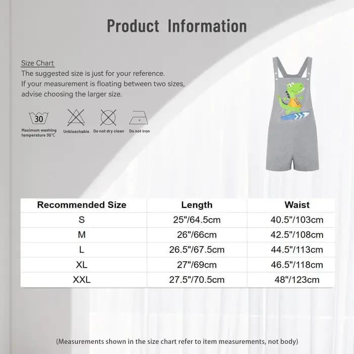 Pyjama pour hommes, imprimé dinosaure
