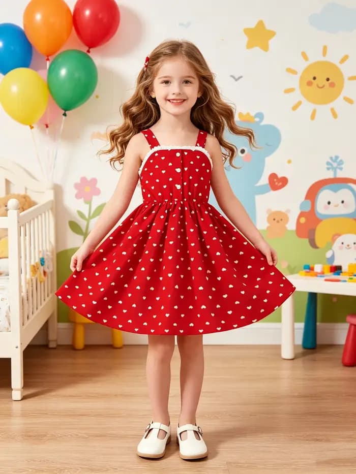 Robe d'été décontractée pour filles