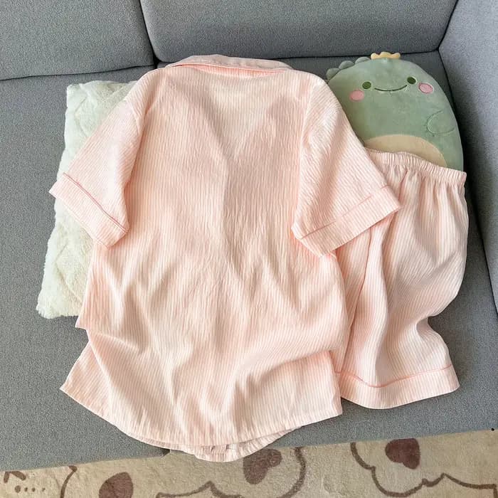Pyjama doux à motif de dessin animé pour femmes