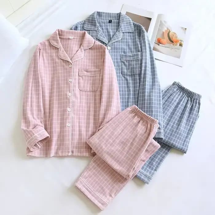 Ensemble pyjama à carreaux pour Couple