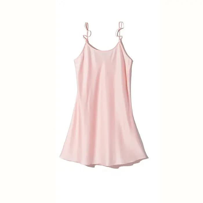 Robe de nuit Sexy en Satin et dentelle pour femmes, Kimono, peignoir rose, Robe de mariée, demoisell
