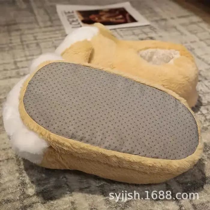 Cuddle mignon Hamster pantoufle pour femmes hiver automne en peluche chaud chambre nuage chaussures famille