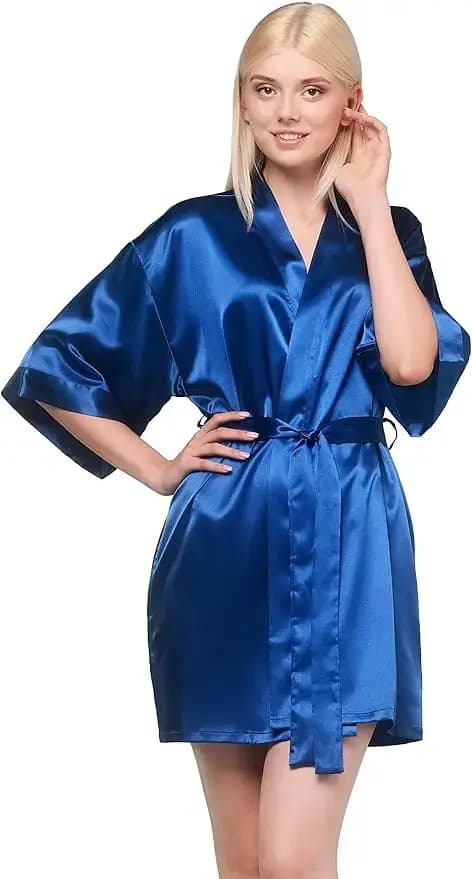 Pyjamas femmes été dames européennes et américaines à lacets peignoir sexy robe de matin