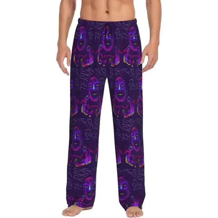 Pantalon de pyjama T-Terrifiers imprimé personnalisé pour hommes