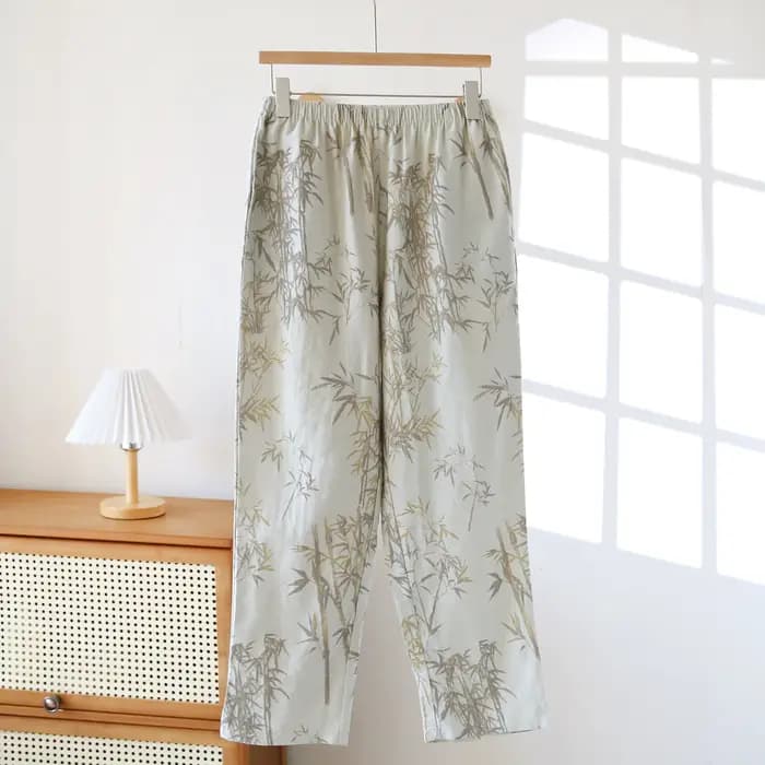 Pyjama de couchage en coton multicolore pour Couple