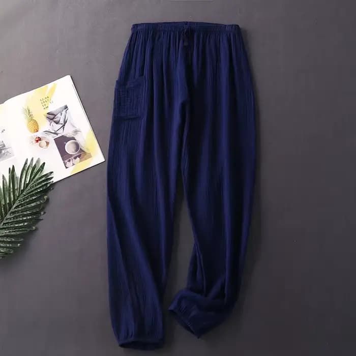 Pantalon de pyjama en pansement de coton pour femmes