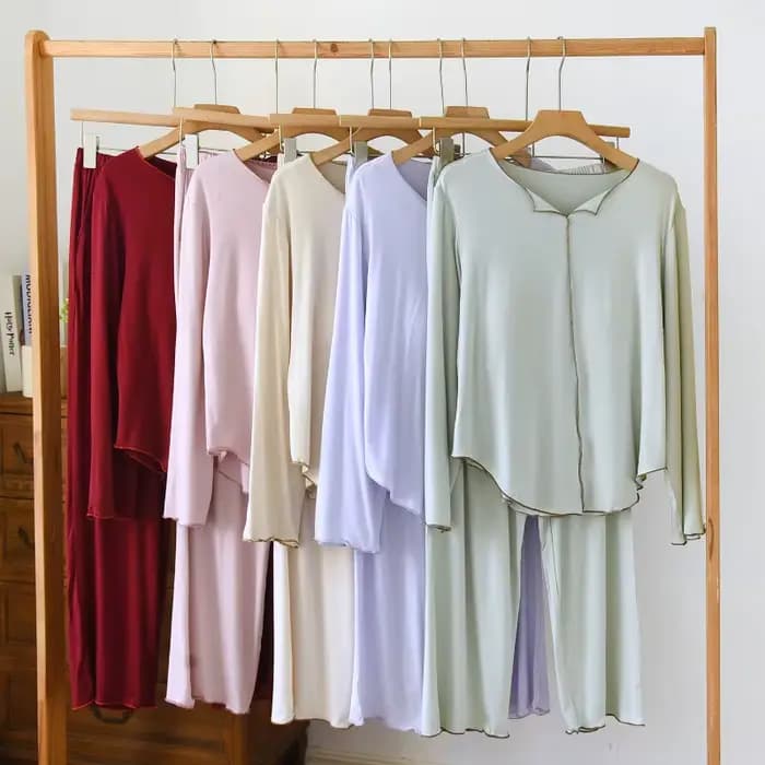 Ensemble pyjama d'allaitement de maternité pour femmes