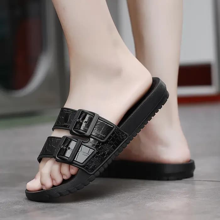 Pantoufles d'été pour hommes, sandales légères, pantoufles de plage, chaussures décontractées confortables