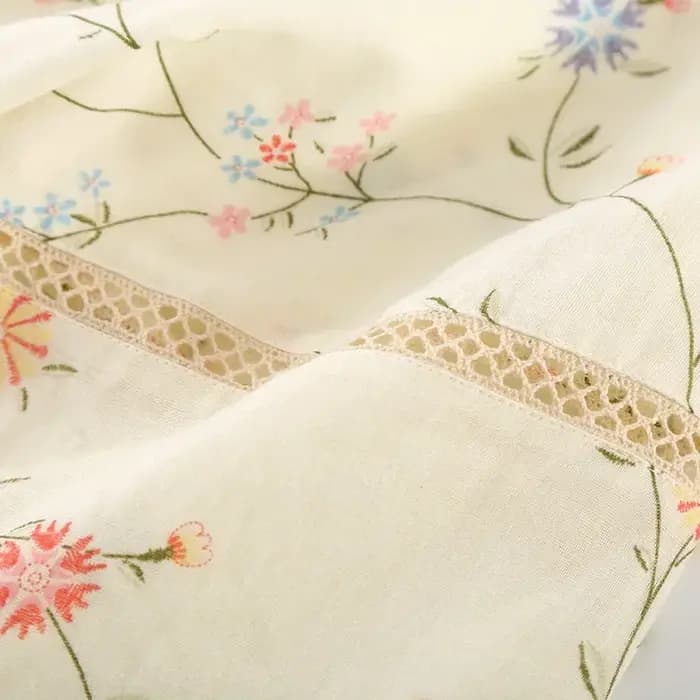 Pyjama d'été en mousseline pour femmes