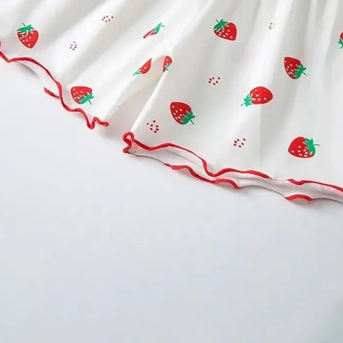 Ensembles de pyjama d'été pour filles, motif de dessin animé élégant, haut à manches courtes et pantalon, fabriqués en soie glacée luxueuse et confortable