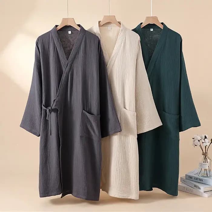 Robes de douche 100% coton pour femmes