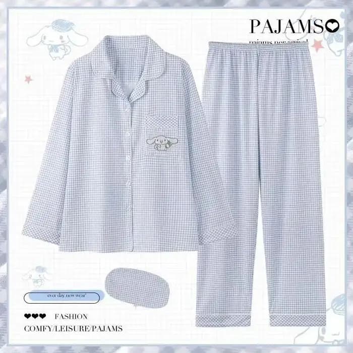 Pyjamas populaires Pompom Purin pour femmes, ensemble de vêtements d'intérieur mignon à manches longues pour le printemps et l'automne, style Ins, pouvant être porté à l'extérieur, pour étudiantes, no