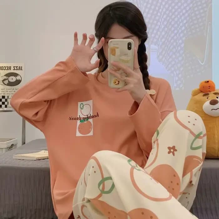 Pyjama coréen pour étudiants