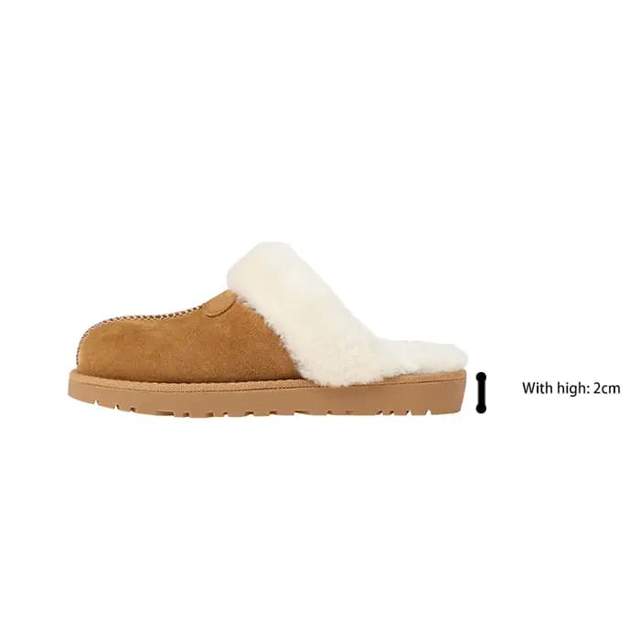 Ods luxe concepteur chaussons pour femmes hiver en peluche chaussures chaudes unisexe intérieur extérieur tongs