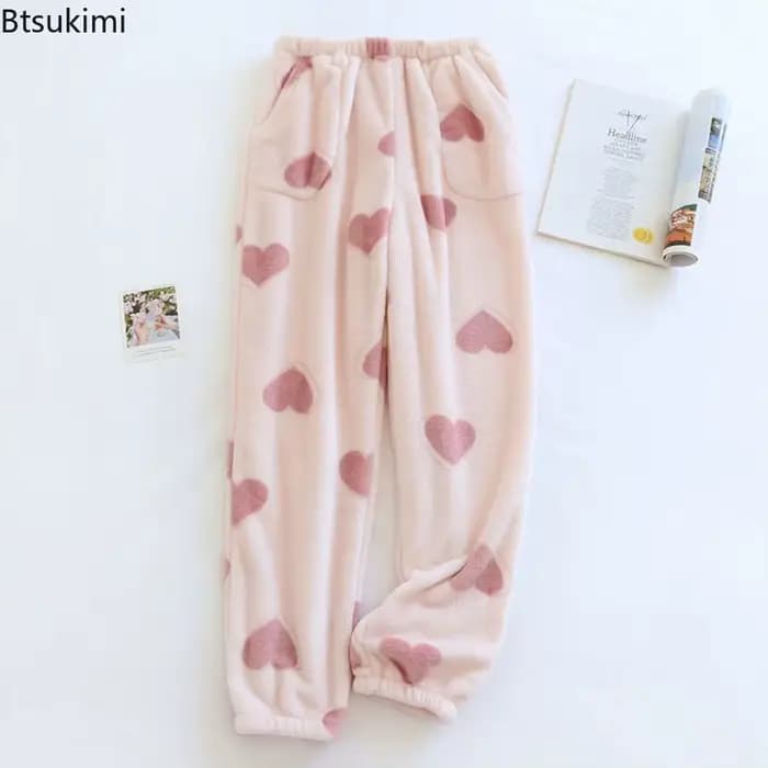 Nouveau pantalon de pyjama automne/hiver pour femme