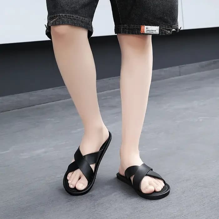 Chaussons pour hommes, intérieur/extérieur