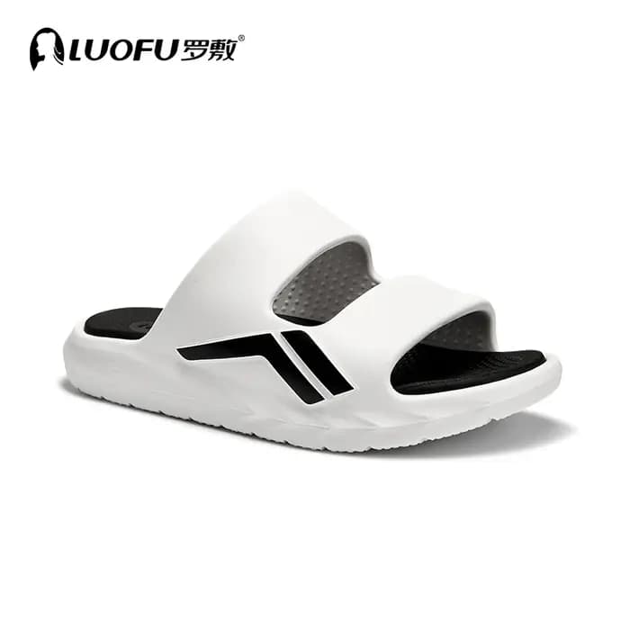 Luofu – Chaussons d'extérieur authentiques antidérapants pour hommes – Durables