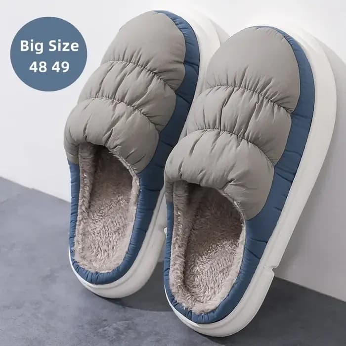 Chaussons chauds imperméables pour hommes et femmes