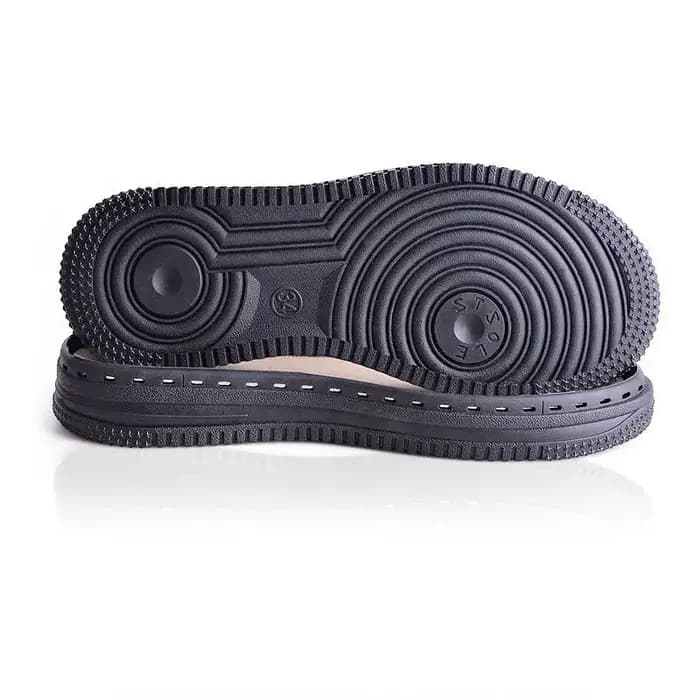 Chaussons d'intérieur en caoutchouc à semelle en cristal, matériaux de bricolage à la main, semelle