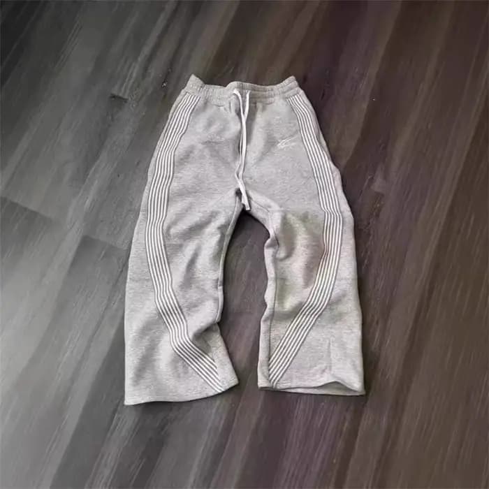 Pantalon ample à jambes droites pour hommes et femmes