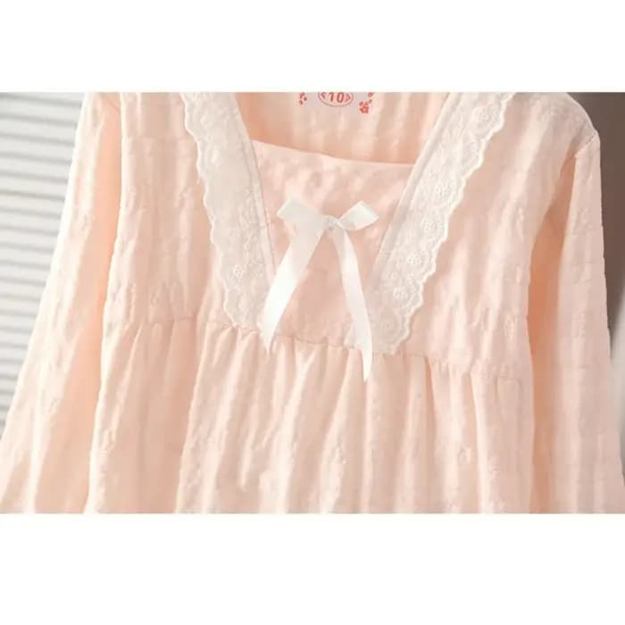 Nouveau doux princesse filles pyjama ensembles à manches longues vêtements de nuit enfants décontracté