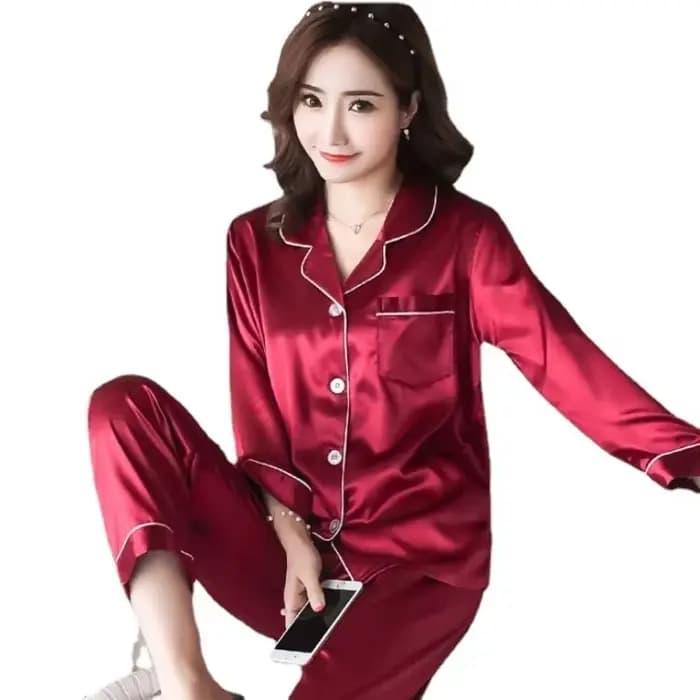 Ensembles de Pyjamas pour femmes 2025 Sexy soie