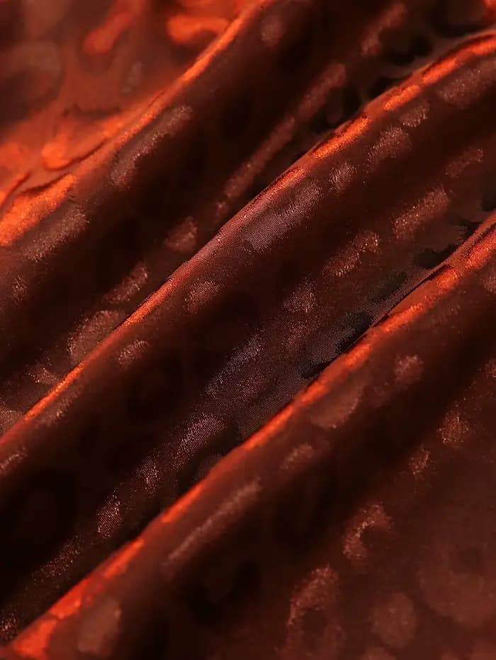 Ensemble pyjama élégant à imprimé léopard marron pour femmes