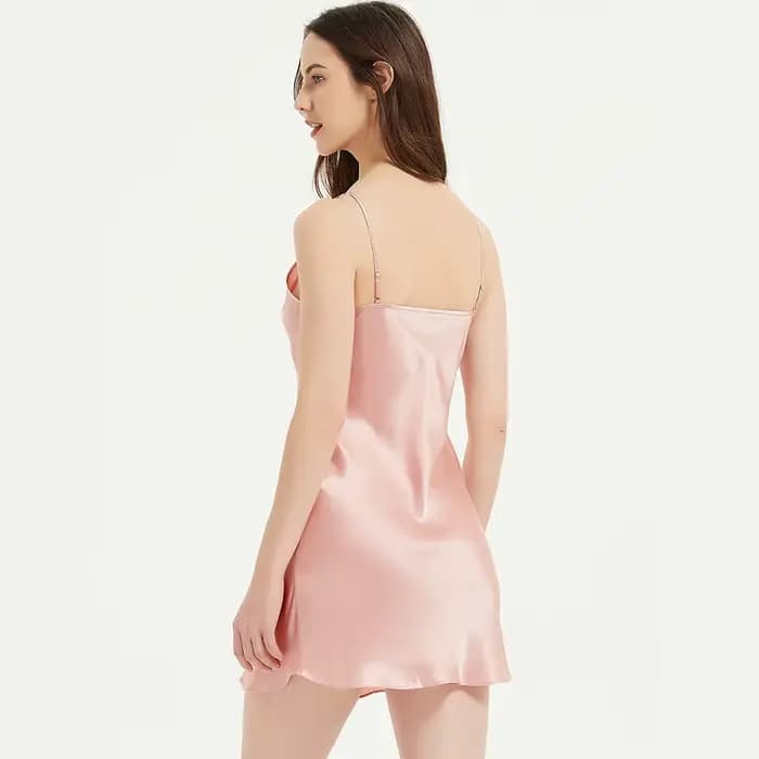 Real InjFull Sleeping Mini Robe pour Femme