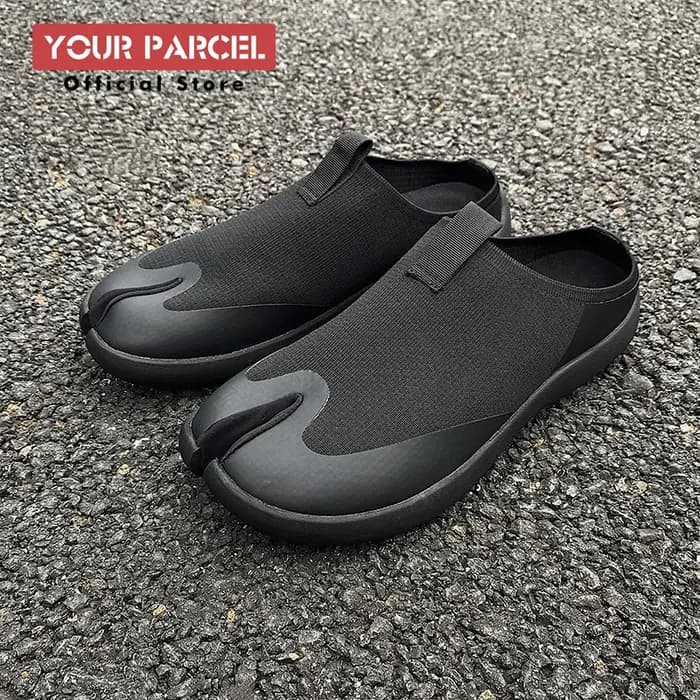 Pantoufles Tabi pour hommes, nouvelles pantoufles d'été respirantes, chaussures plates décontractées