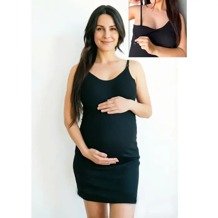 Chemise de nuit d'allaitement pour femme enceinte