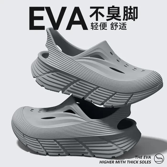 Chaussures antidérapantes à trous pour hommes, nouvelle collection été 2026, anti-odeur et anti-crot