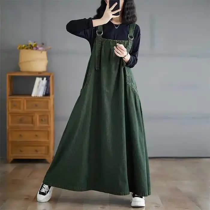Robe en jean pour femme, style salopette, sans manches, délavée, vintage, robe d'été, streetwear, robe longue