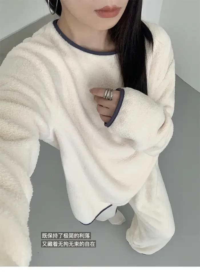Pijama Feminino nouveau épaissir chaud femmes pyjama ensemble automne hiver femmes maison vêtements salon vêtements de nuit flanelle tenue de nuit femme