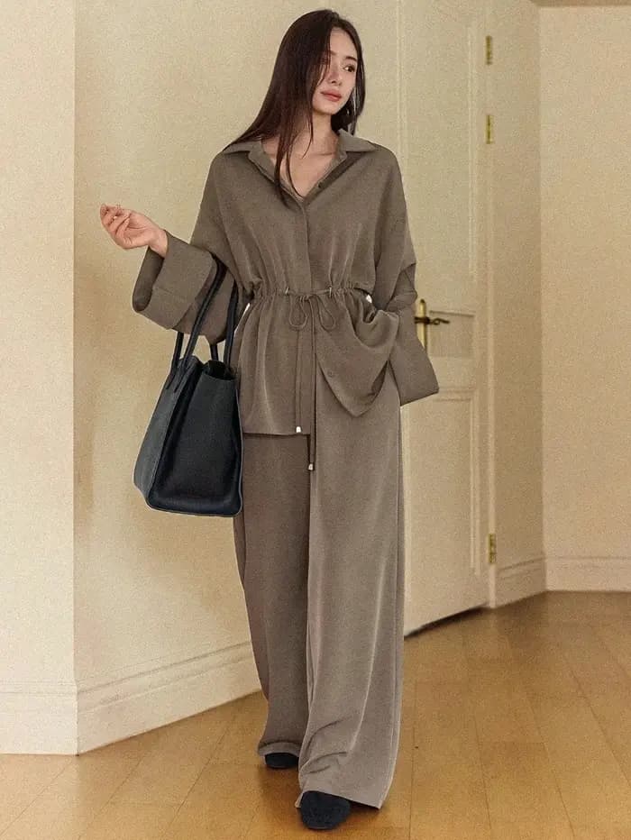 Ensemble de vêtements de détente élégant pour femmes