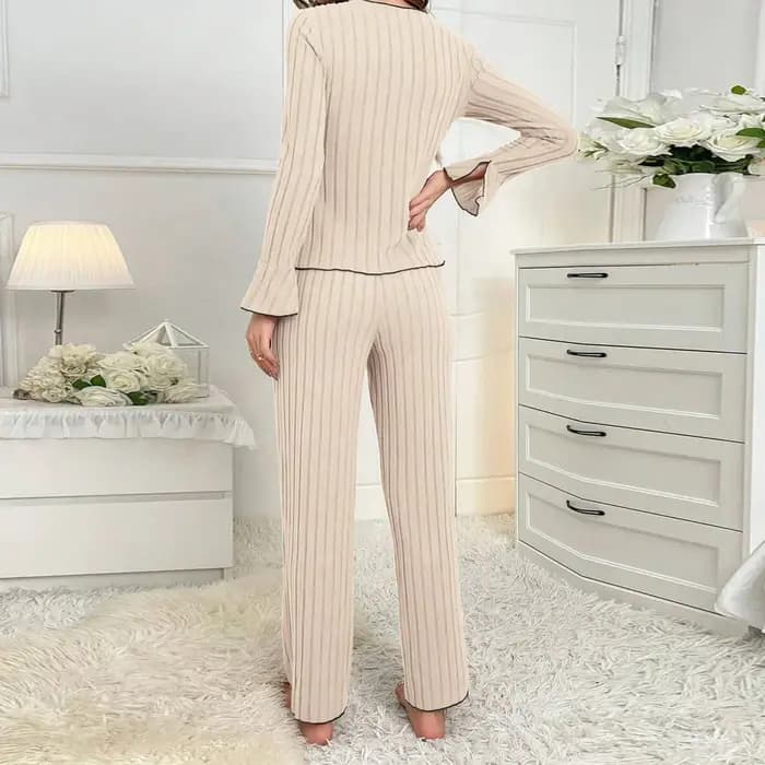 Vêtements de nuit femmes pyjama ensemble femme