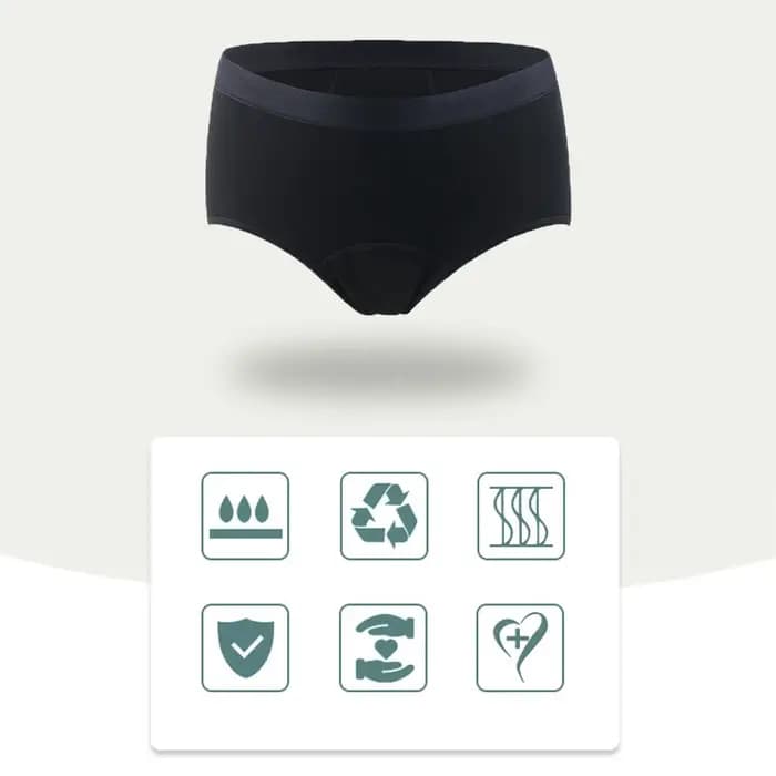 Sous-vêtements menstruels en Fiber de bambou