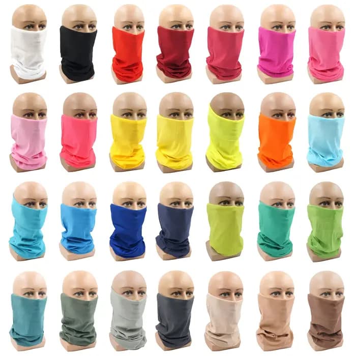 Cache-cou de couleur pour hommes et femmes