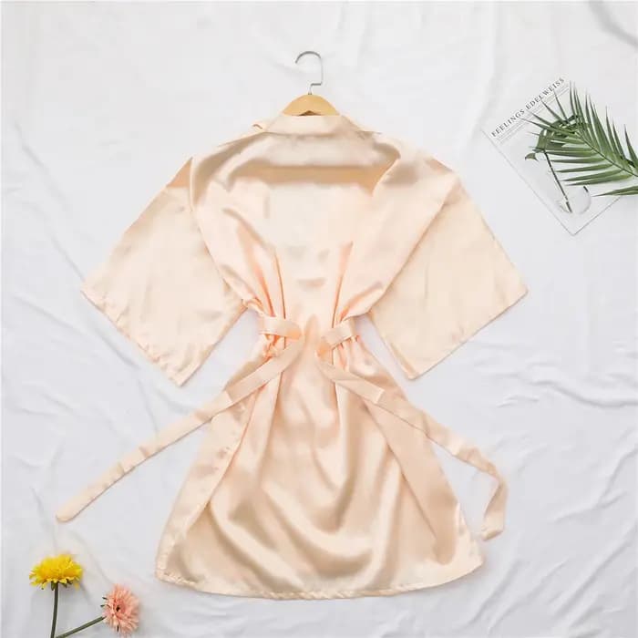Hommes soie Satin longues Robes été Wrap Robe de chambre peignoir chemise de nuit pyjamas Homewear Sexy