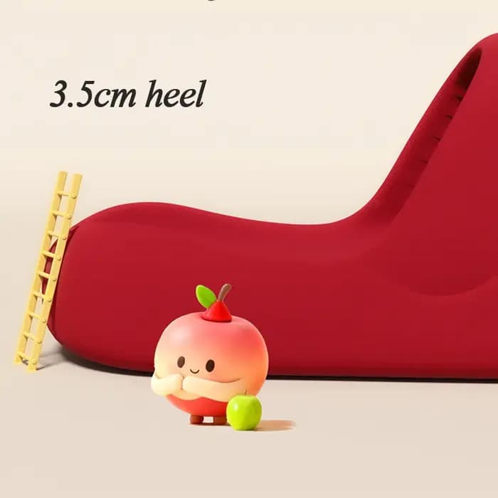 2026 Adorables pantoufles Apple Eva pour femme